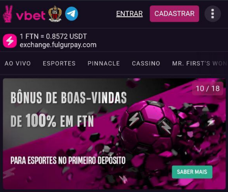 VBet plataforma